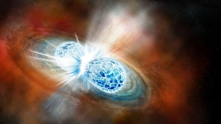 You are currently viewing هنگام برخورد ستارگان نوترونی چه اتفاقی می افتد؟  ستاره شناسان ممکن است بالاخره بدانند
